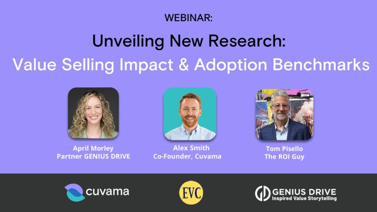 Webinar: New Research – Value Selling Adoption & Impact Benchmarks